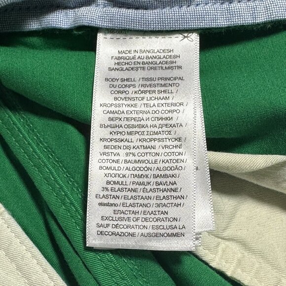 Polo Ralph Lauren Mens Size 32 Billiard Green Classic Fit 6" Stretch Chino Short - Picture 7 of 11